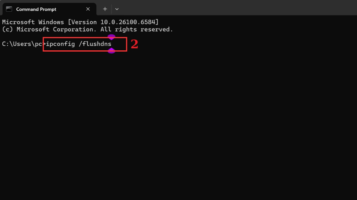Khắc phục tình trạng Messenger bị lỗi không vào được - Reset lại DNS máy tính bước 2