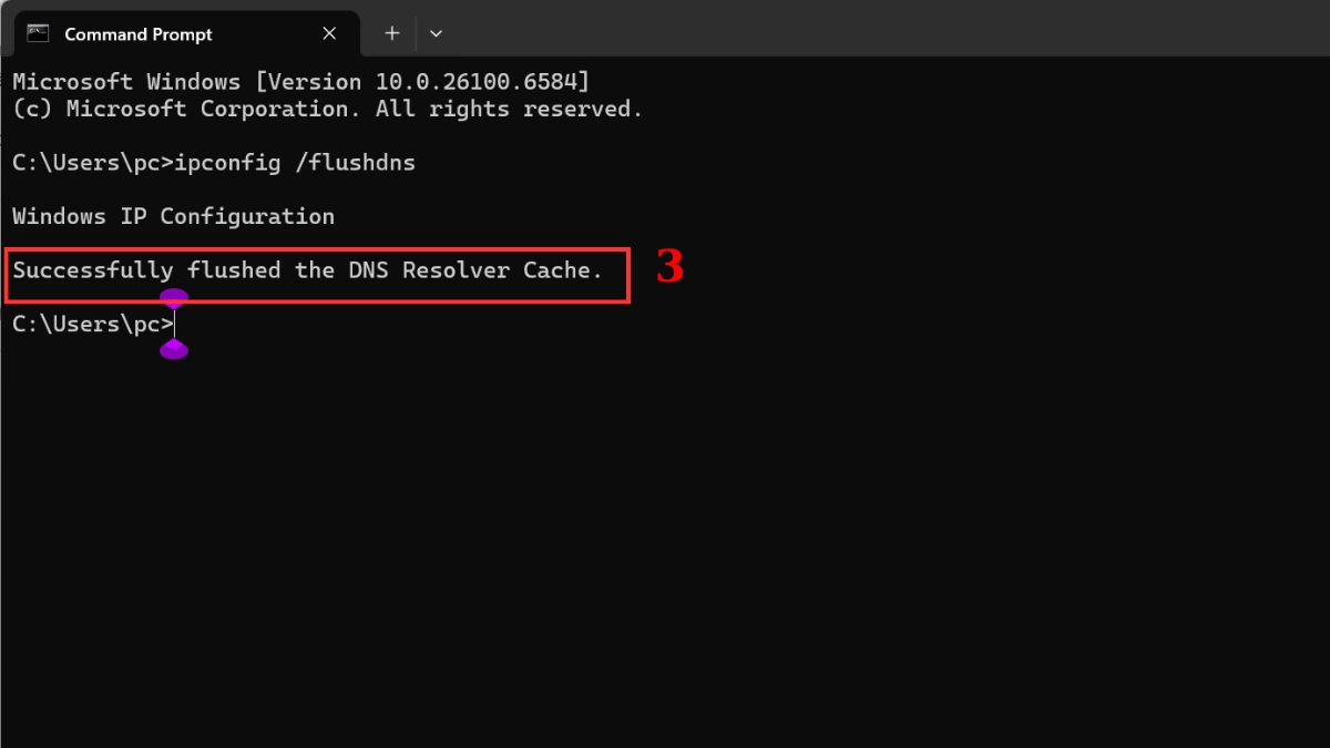 Khắc phục tình trạng Messenger bị lỗi không vào được - Reset lại DNS máy tính bước 3
