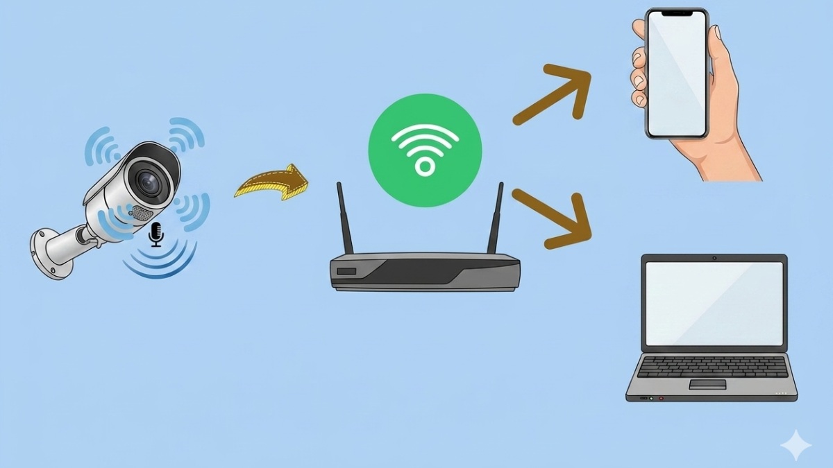 Nguyên lý hoạt động của những loại camera nghe được tiếng