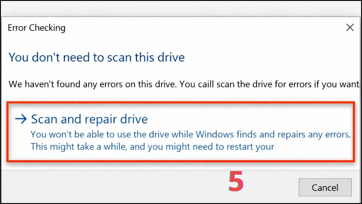 Cách xử lý lỗi OPPO không nhận thẻ nhớ - Kiểm tra thẻ nhớ trên máy tính bước 4
