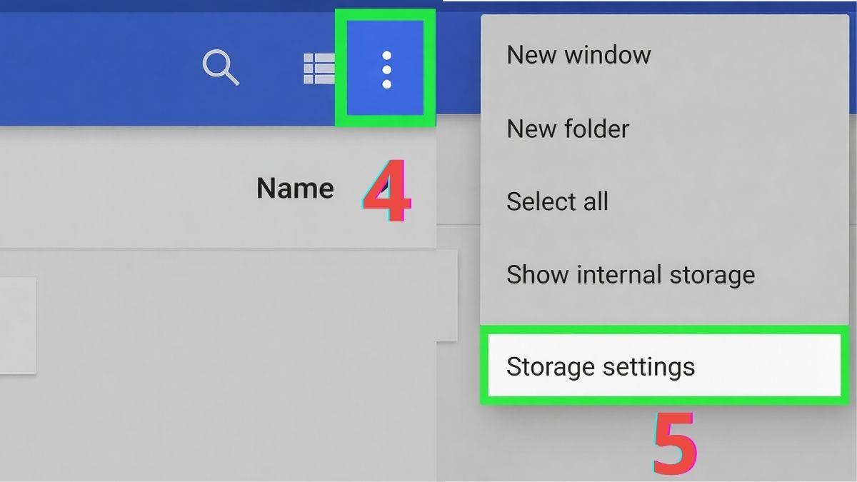 Cách xử lý lỗi OPPO không nhận thẻ nhớ - Định dạng lại thẻ SD bước 3