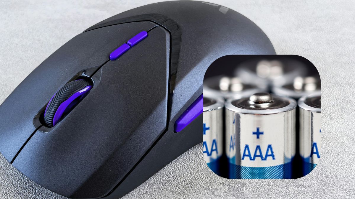 Pin chuột không dây AAA
