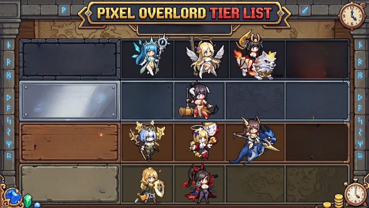 Pixel Overlord Tier List: Bảng Xếp Hạng Tướng Mới Nhất 2026
