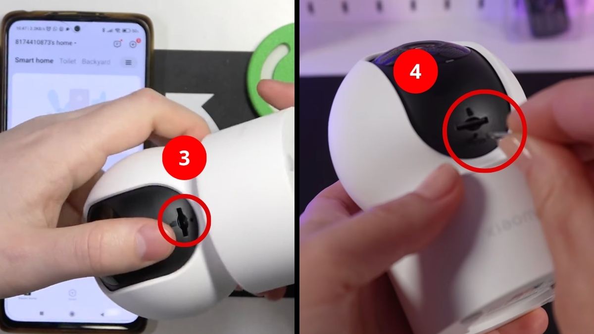 Reset camera Xiaomi bước 2