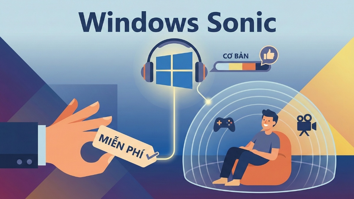 Định dạng của Spatial Sound là gì? Windows Sonic