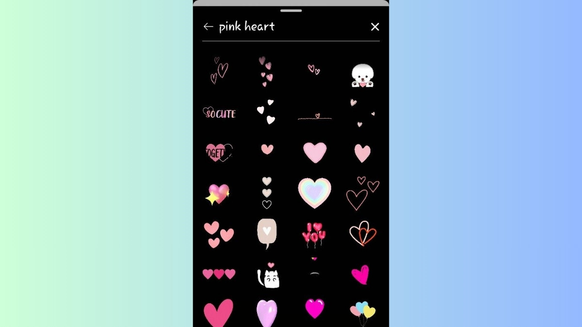 Sticker đẹp trên Instagram cho cặp đôi