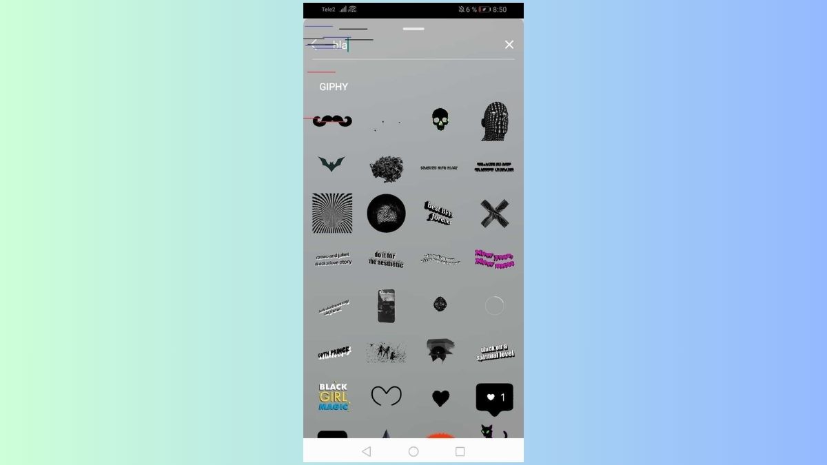 Sticker đẹp trên Instagram ngầu