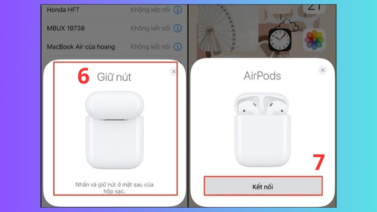Sửa lỗi tai nghe Bluetooth bị tách làm 2 thiết bị - Khôi phục cài đặt gốc bước 6, 7