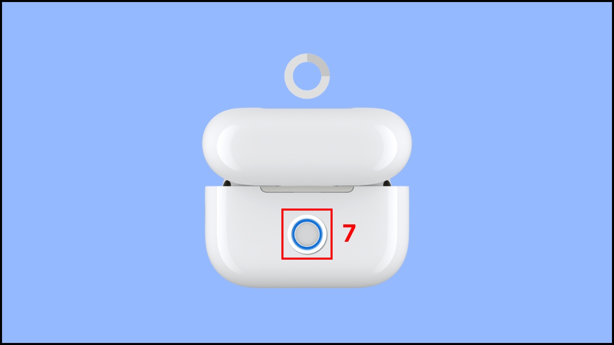 Sửa tai nghe Bluetooth sạc không vào pin 1 bên - Reset tai nghe bước 4