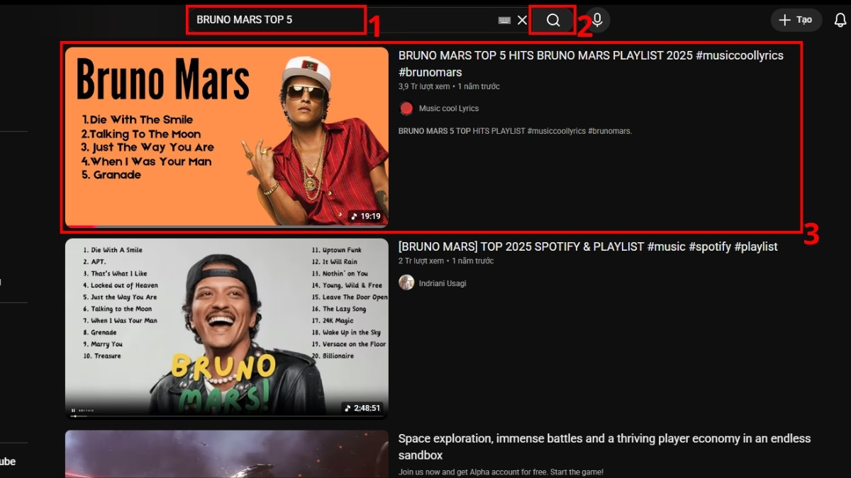 Cách tải phụ đề Youtube - Xem trực tiếp bước 1