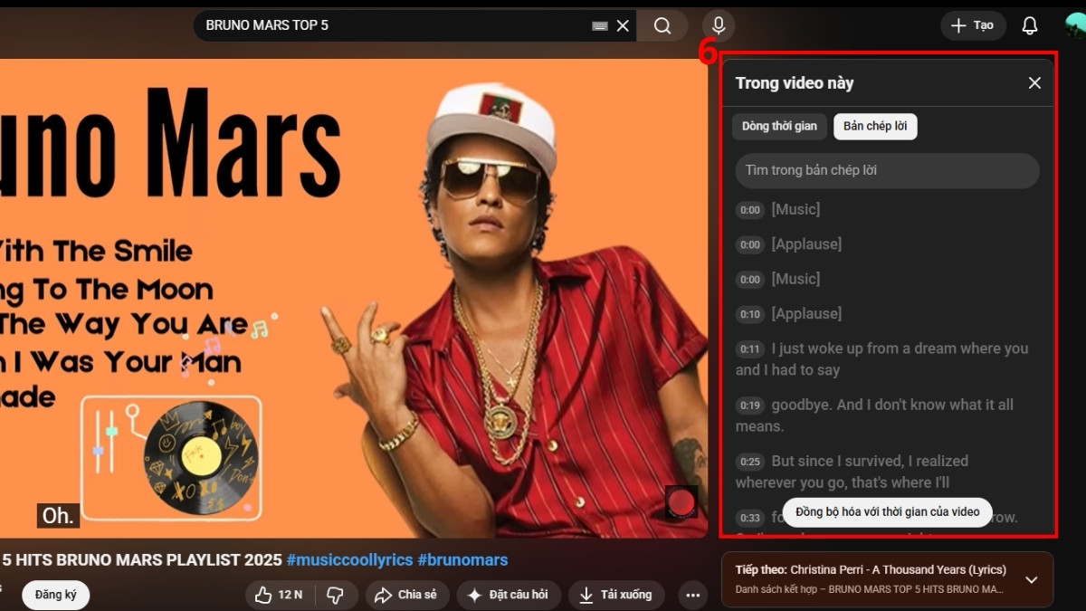 Cách tải phụ đề Youtube - Xem trực tiếp bước 4