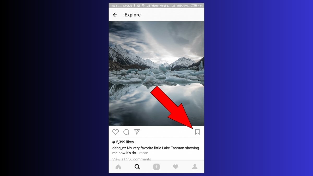 Lưu trữ và tải video Instagram - Sử dụng tính năng Save