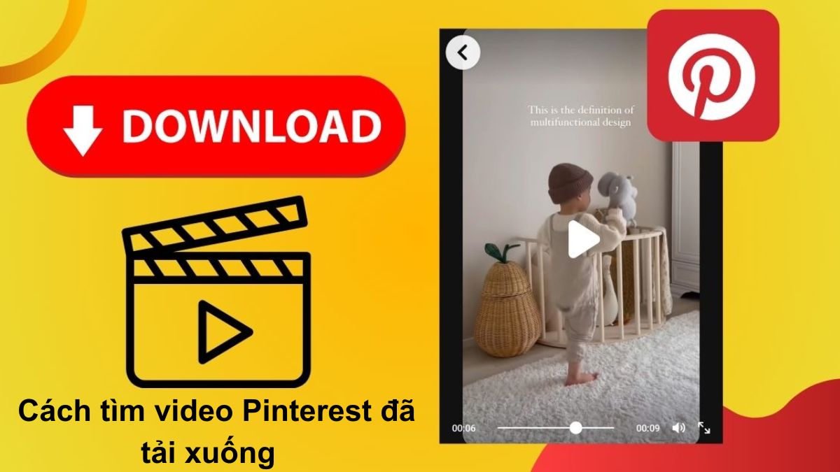 Tải video Pinterest về được lưu ở thư mục nào?
