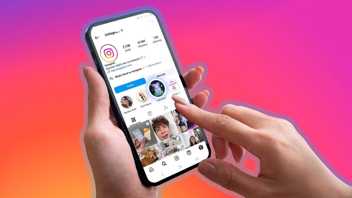 Tạo tin nổi bật trên Instagram