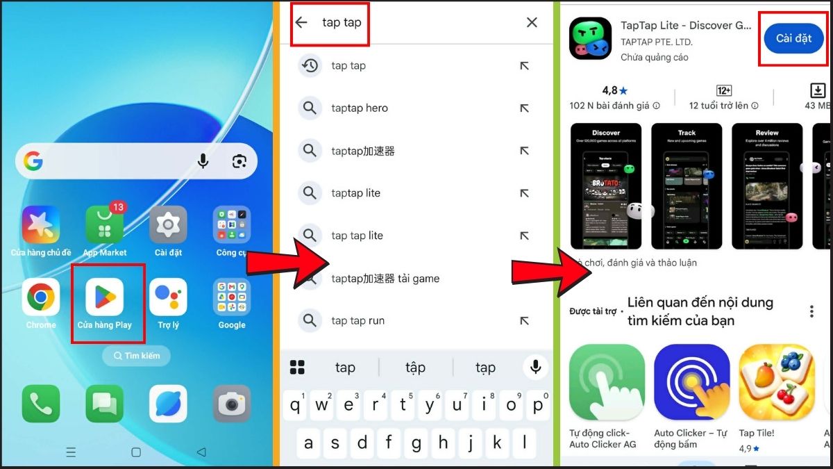 Tải TapTap trên Android