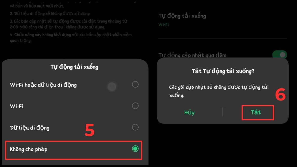 Cách tắt cập nhật phần mềm OPPO trong Cài đặt bước 3