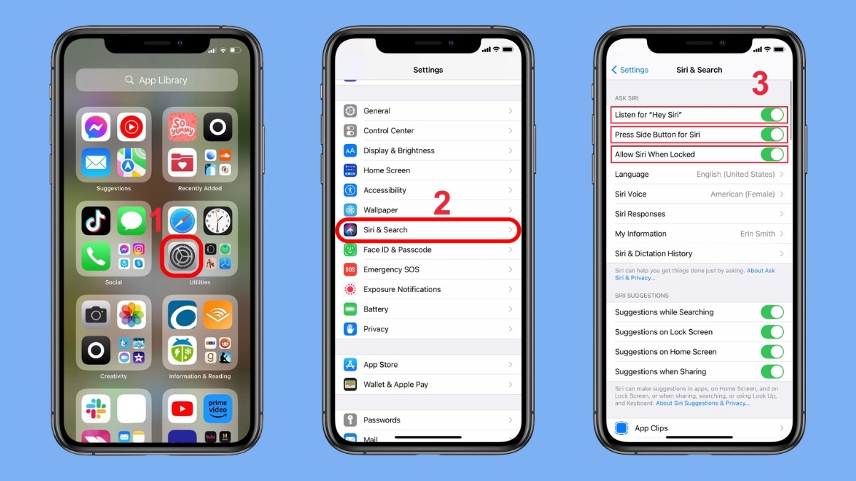 Cách tắt khẩu lệnh tai nghe Bluetooth trên iPhone qua Siri