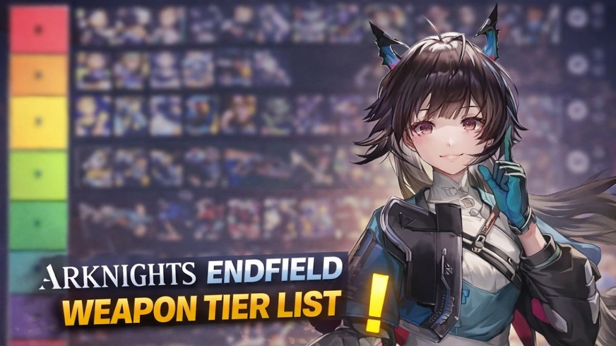 Tier List Weapon Arknight Endfield: Top vũ khí mạnh nhất hiện nay