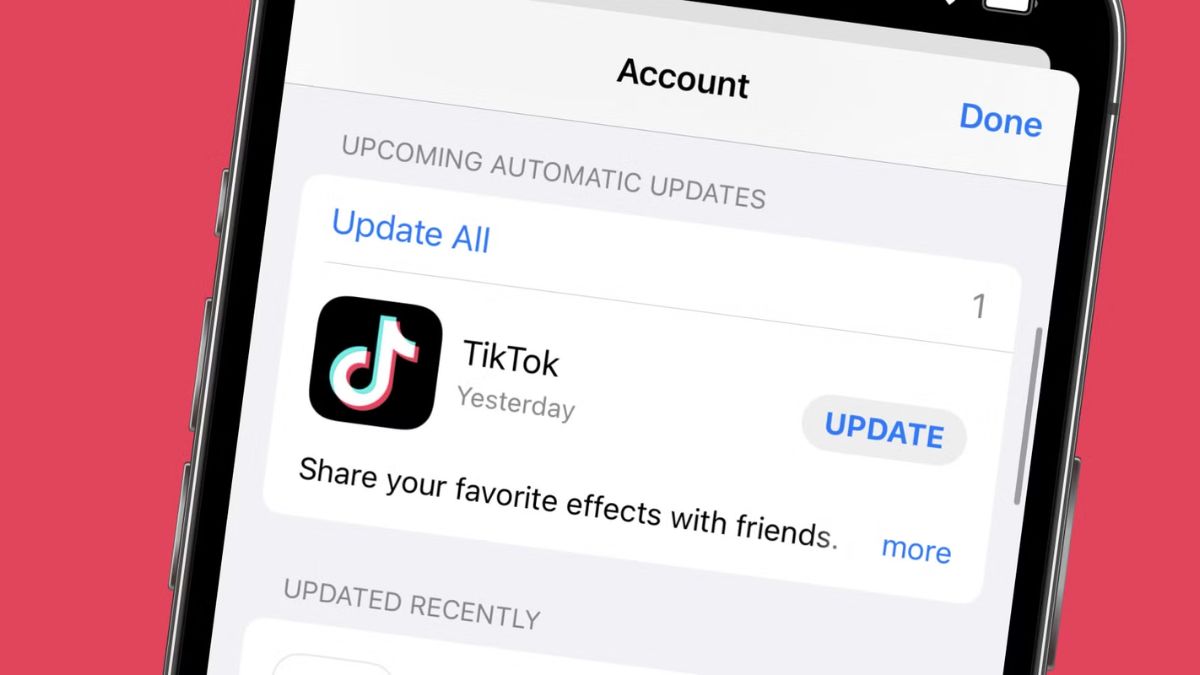 Sửa lỗi Tiktok không vào được - Cập nhật TikTok