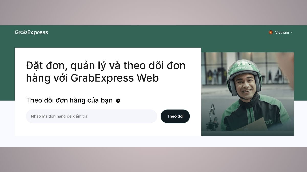 Theo dõi hành trình đơn hàng với mã vận đơn Grab Express bước 3
