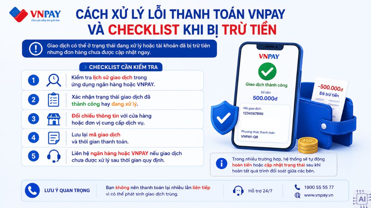 VNPAY là gì? Cách xử lý lỗi khi thanh toán