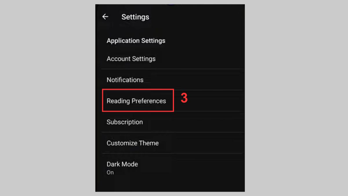 Wattpad là gì? Cách đổi chế độ đọc bước 3