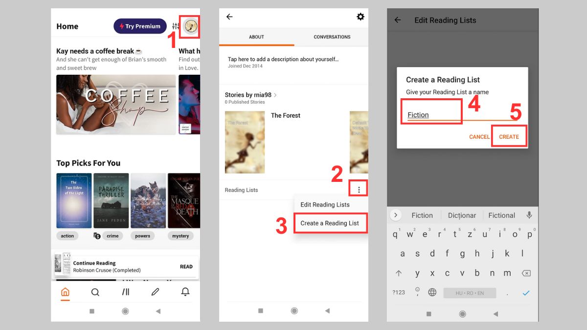 Wattpad là gì? Cách tạo danh sách đọc