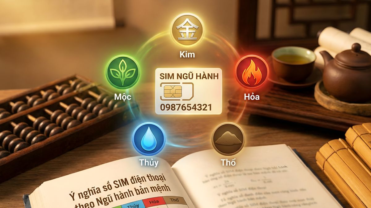 Ý nghĩa số đuôi điện thoại và ngũ hành bản mệnh