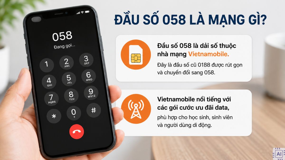 Đầu số 058 là mạng gì