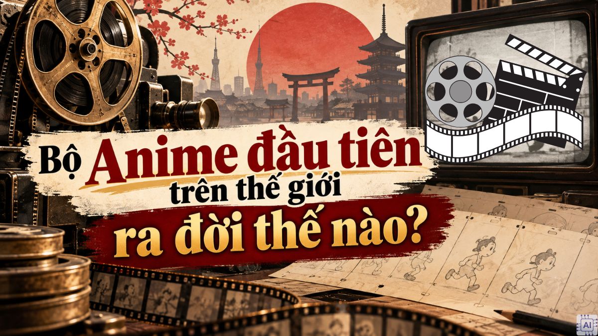 Bộ Anime đầu tiên trên thế giới ra đời thế nào?