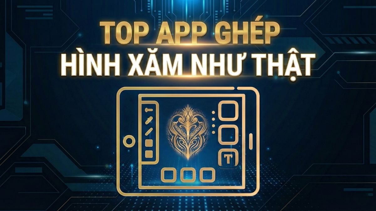 Top 5+ app ghép hình xăm như thật trên điện thoại, máy tính