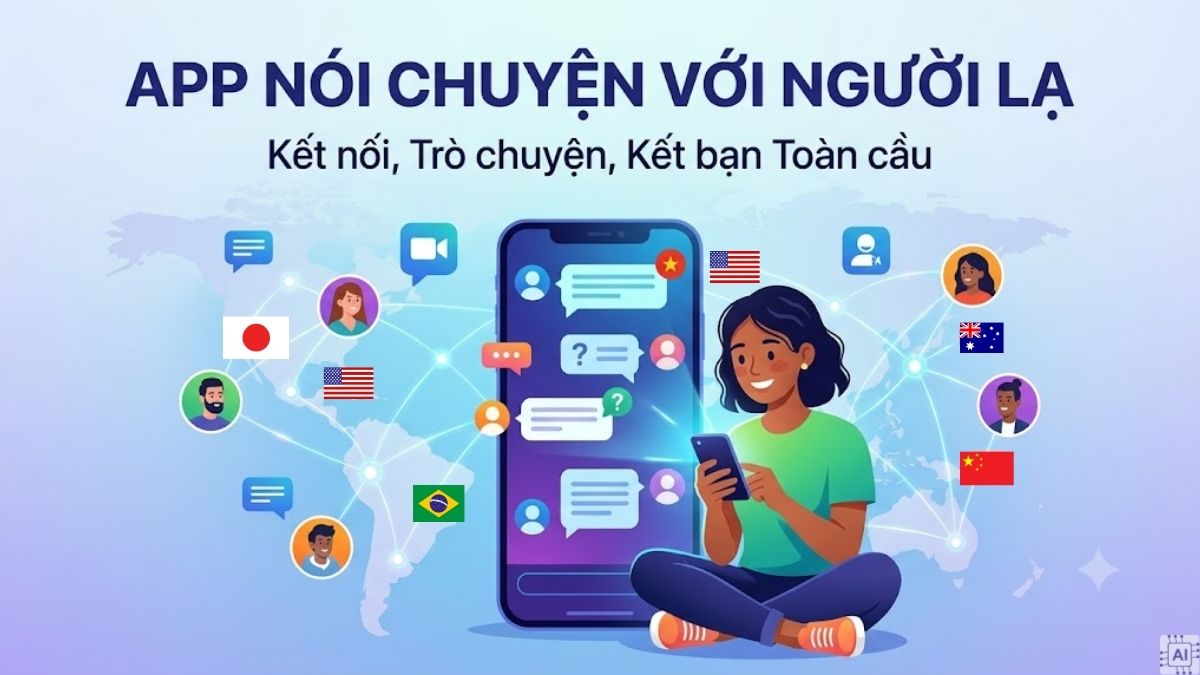 App nói chuyện với người lạ là gì