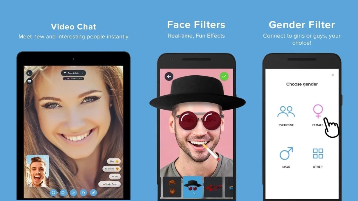 app nói chuyện với người lạ Chatrandom