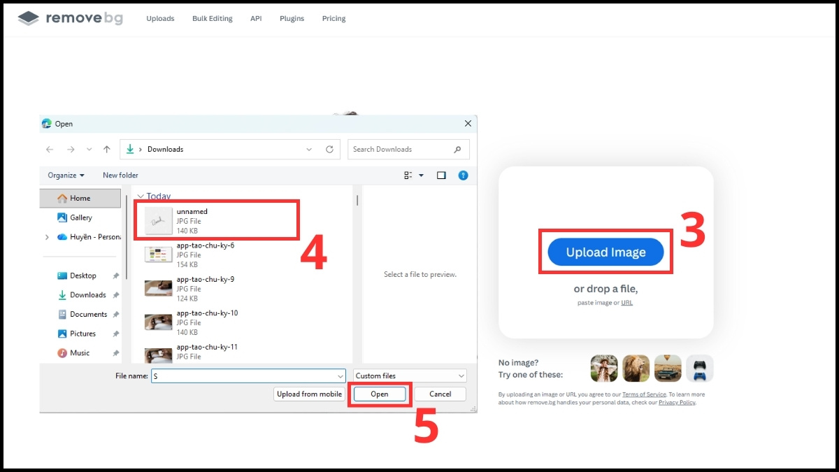 Cách chuyển từ chữ ký tay trên giấy sang File ảnh tách nền bước 3