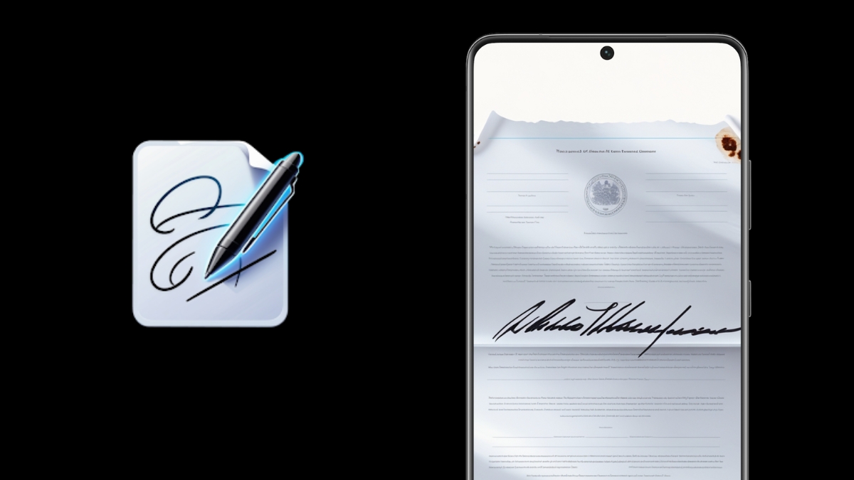 App tạo chữ ký trên điện thoại miễn phí Easy Signature