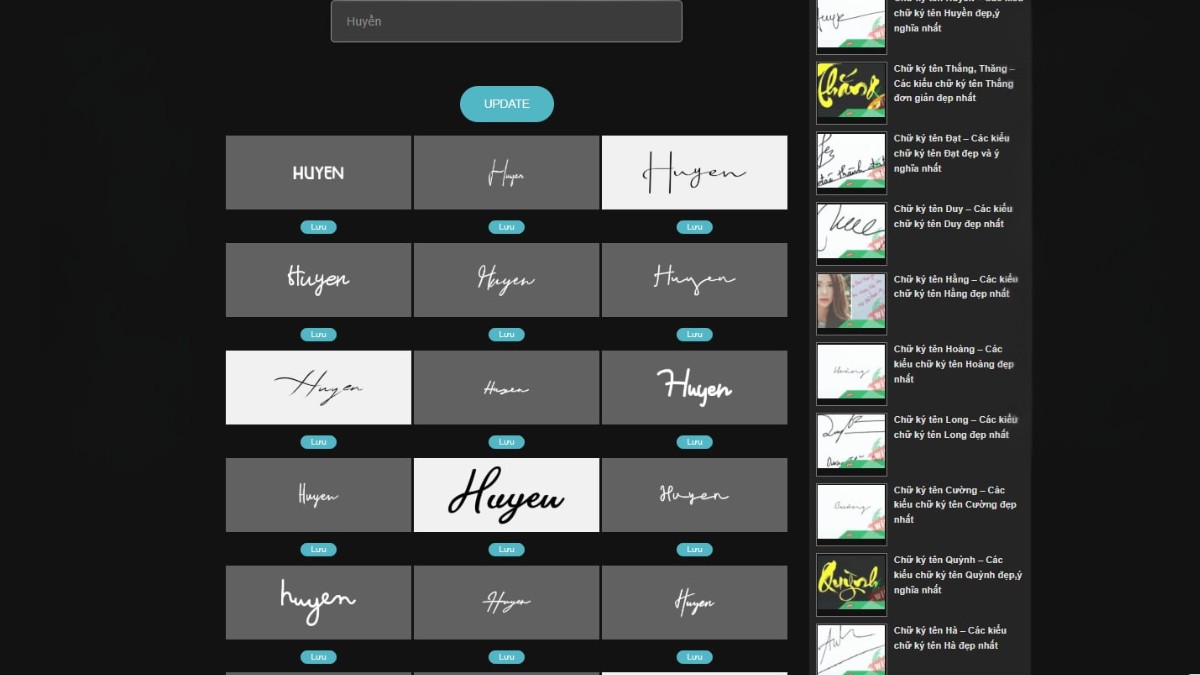 App tạo chữ ký online miễn phí WIKICI