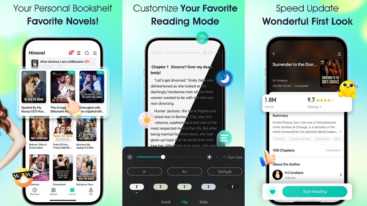 app viết truyện miễn phí Hinovel