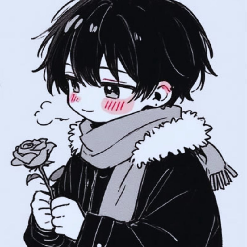Avatar giấu mặt và ảnh đại diện anime đôi 5