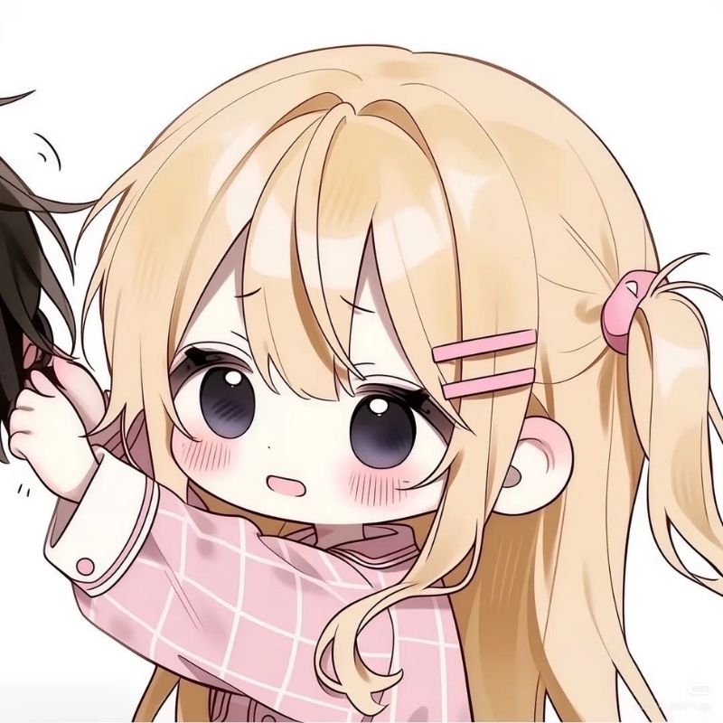 Avatar giấu mặt và ảnh đại diện anime đôi 18