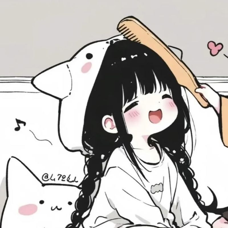 Avatar giấu mặt và ảnh đại diện anime đôi 21