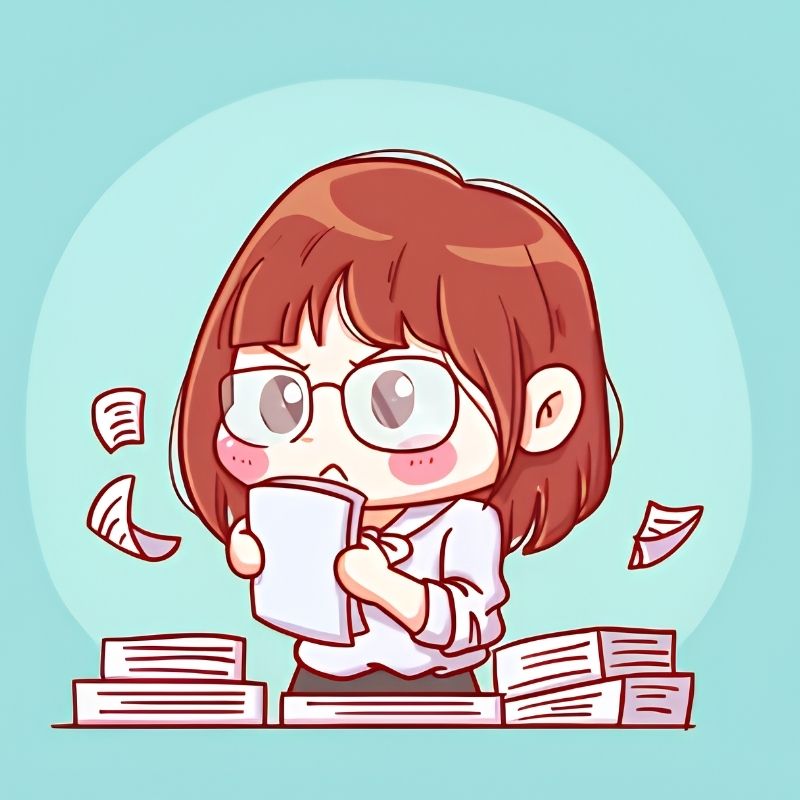 Avatar học tập cute và chibi đáng yêu 3