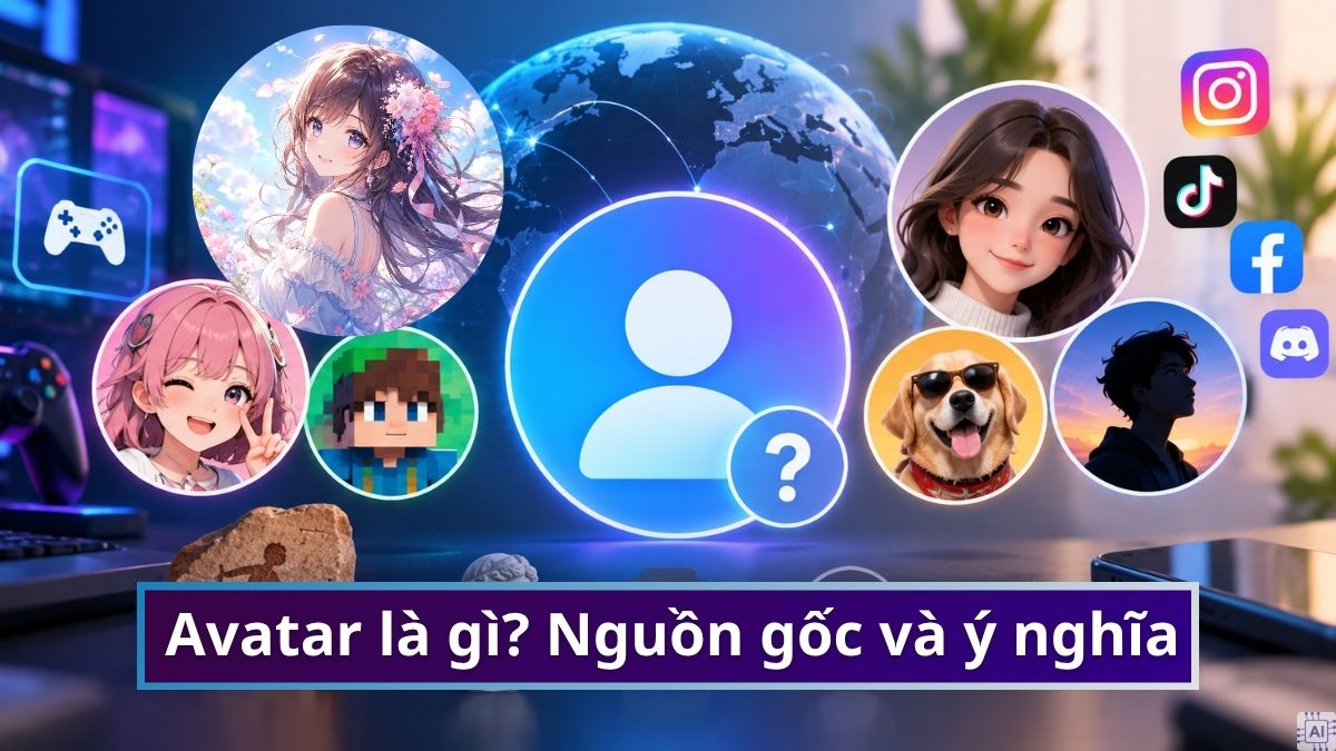 Avatar là gì? Kích thước chuẩn cho từng nền tảng