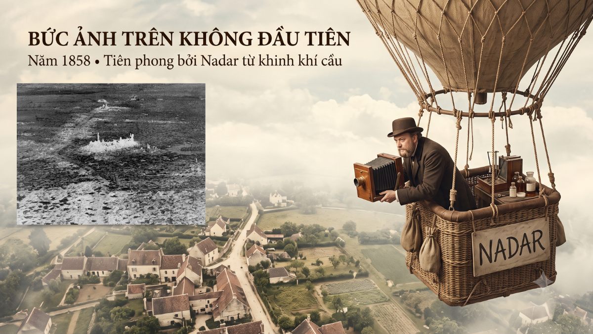 Bức ảnh trên không đầu tiên