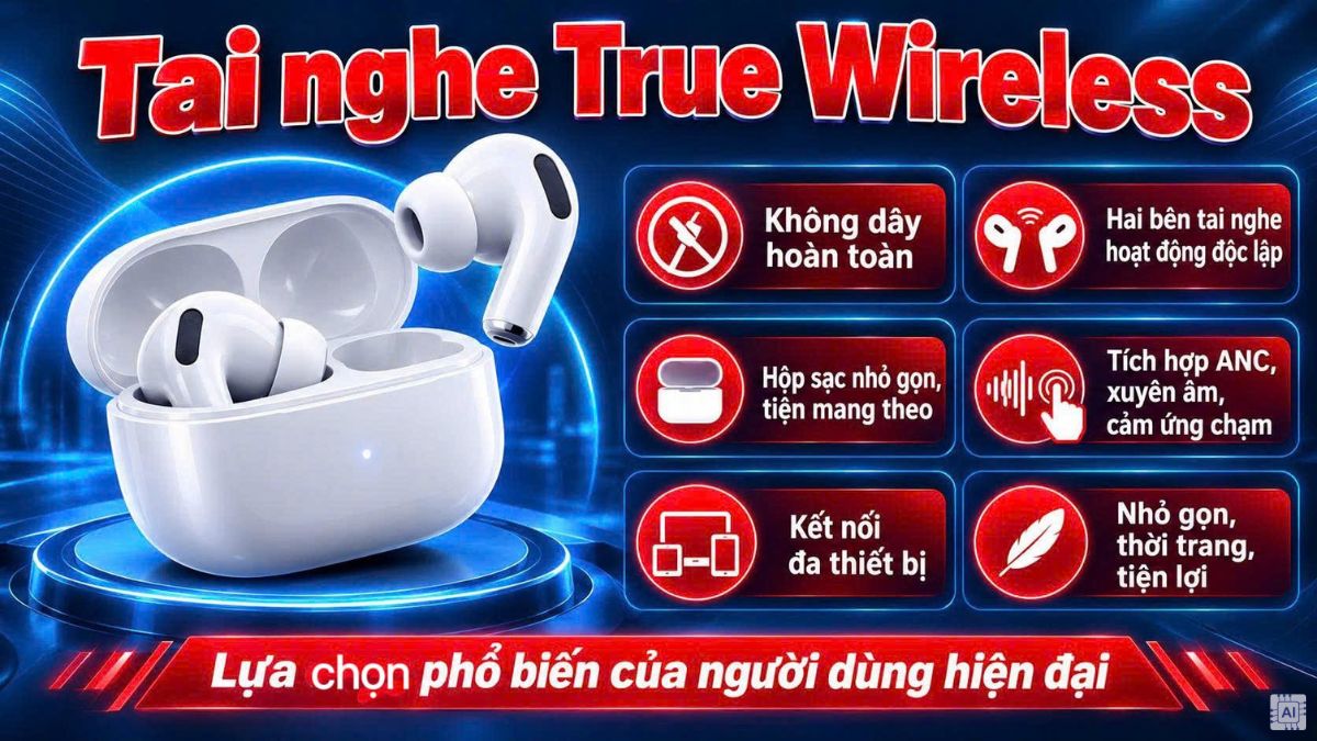 Tai nghe True Wireless