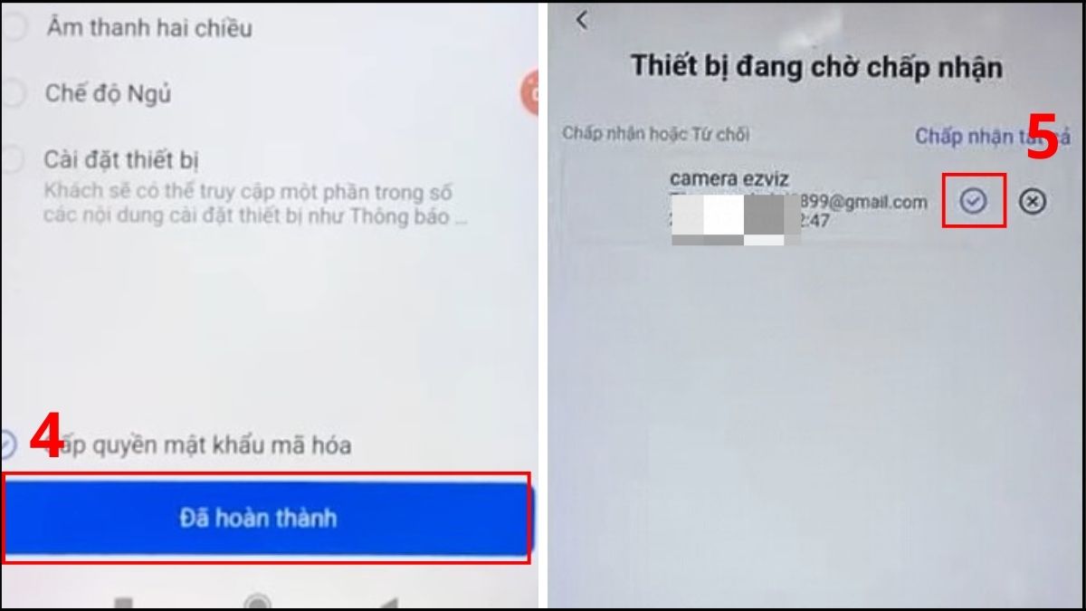 Cách cài đặt camera EZVIZ trên nhiều điện thoại khác nhau bước 4