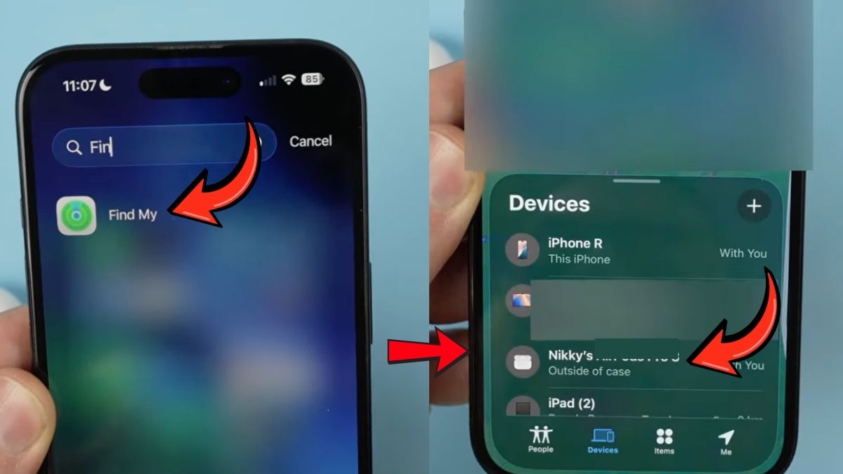 Kiểm tra thông tin và Find My trên iPhone 