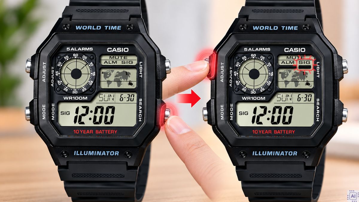 Cách cài đặt và tắt báo thức chuông hằng giờ bước 5
