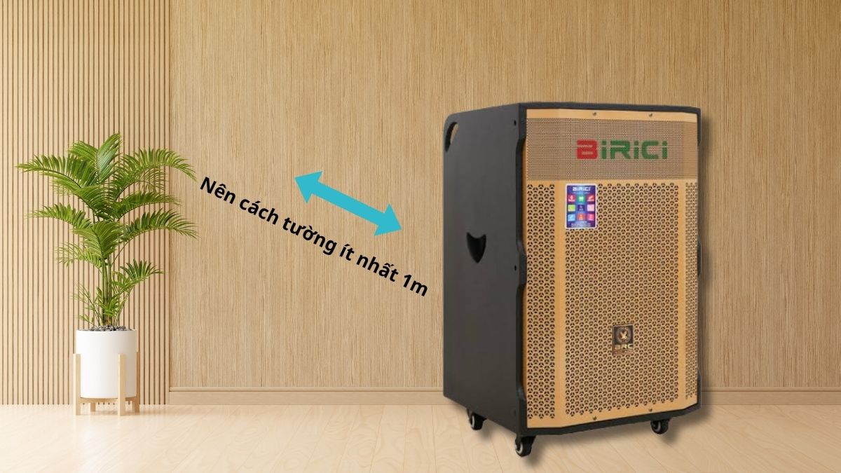 Chuẩn bị trước khi chỉnh loa Birici
