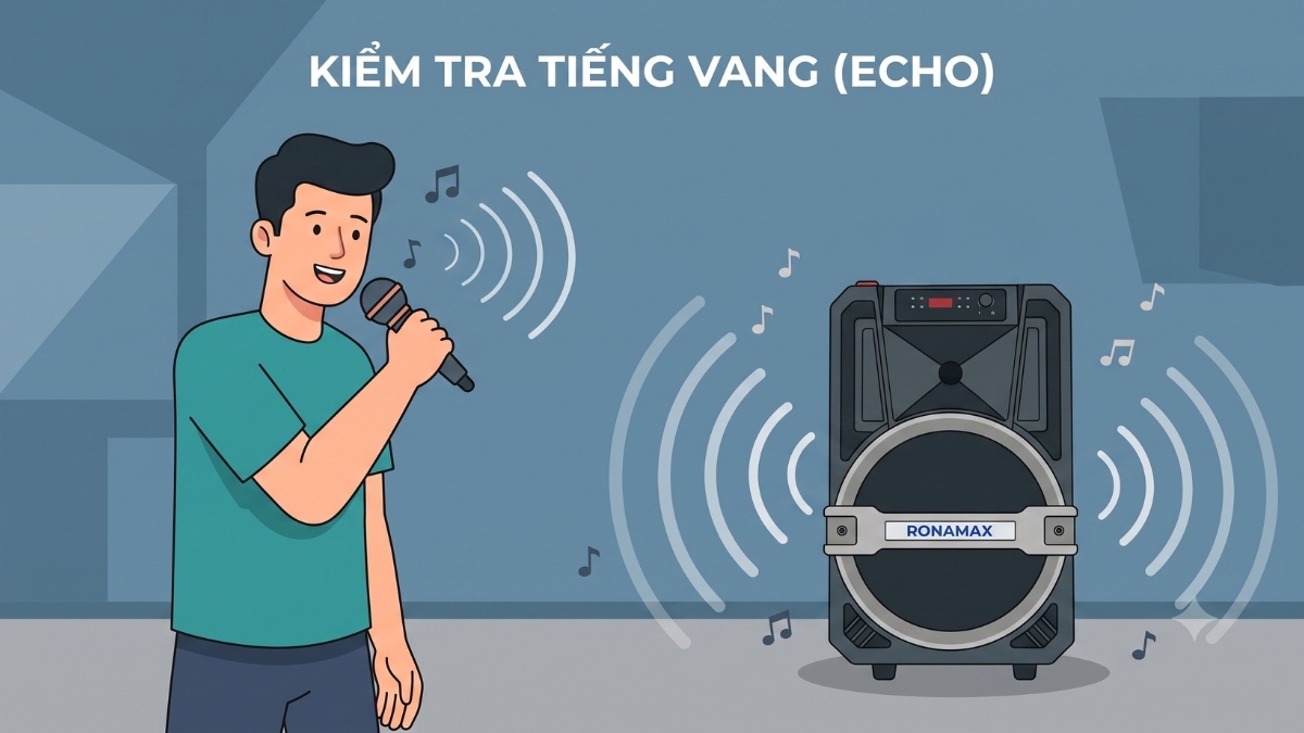 Chỉnh Echo, Repeat và Delay bước 2