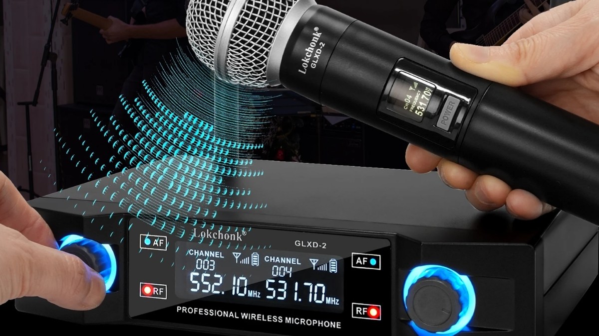 Các chức năng trên Micro và Đầu thu UHF